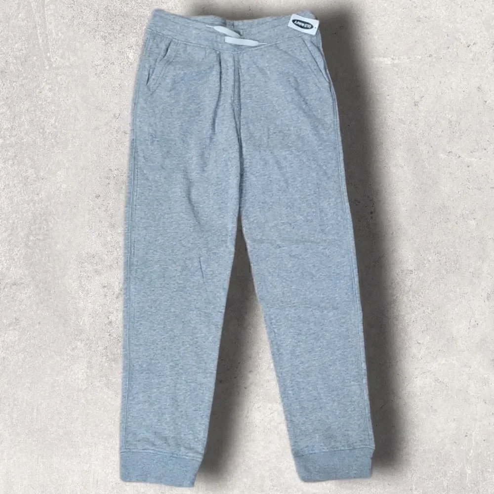 𝅺OLD NAVY GRAY SWEATPANT JOGGERS, SIZE 10-12, NEW WITH TAGS!
